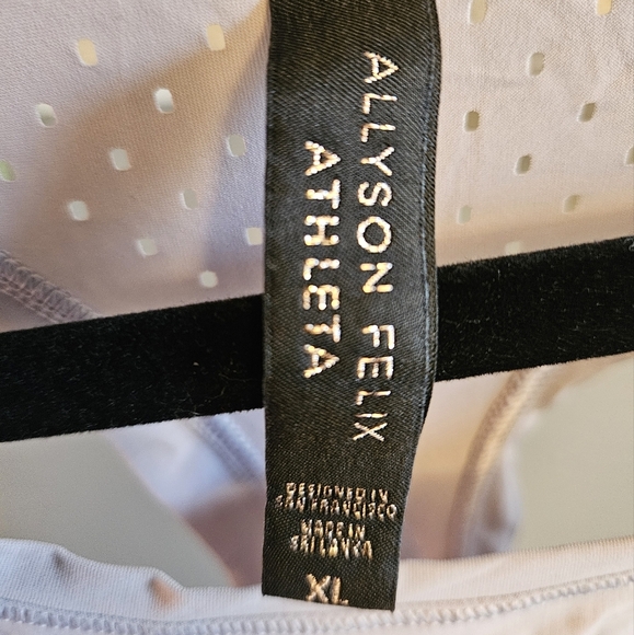 Athleta Allyson Felix Racerback Tank Top Women (XL) - Picture 4 of 5